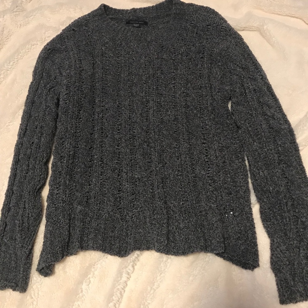 American Eagle Charcoal Grey Sweater